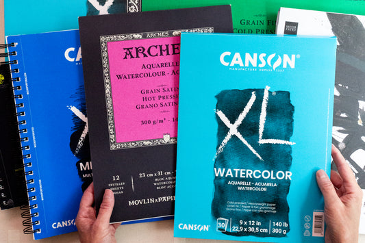 Watercolor Papers: 4 Go-To Options from Classic to Versatile