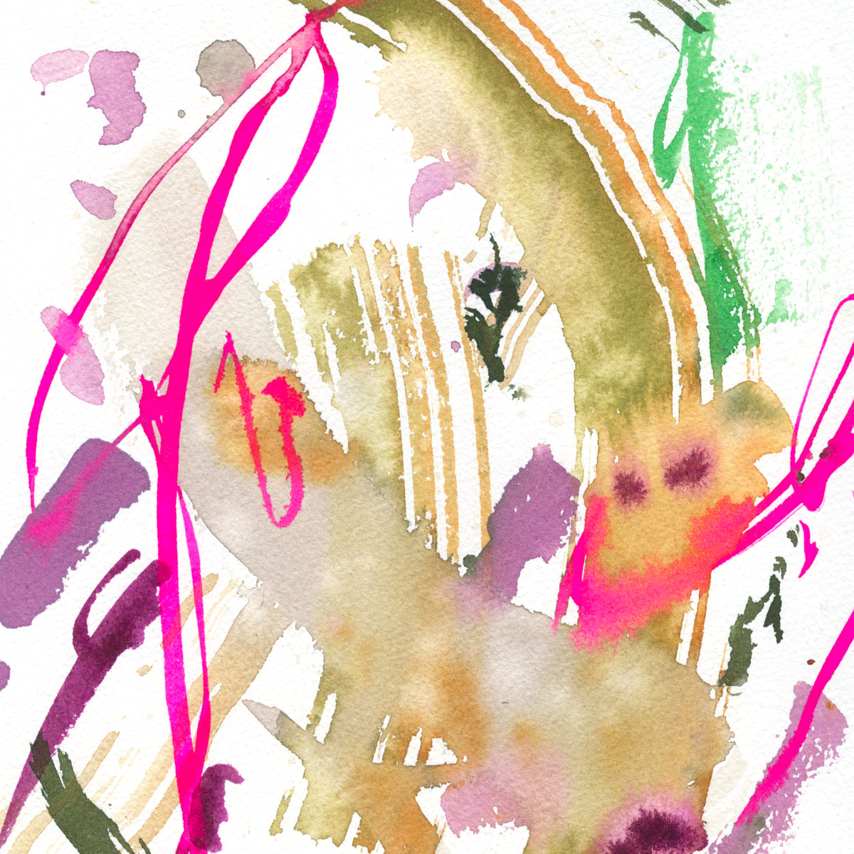 Abstract Painting in Watercolor • October 8