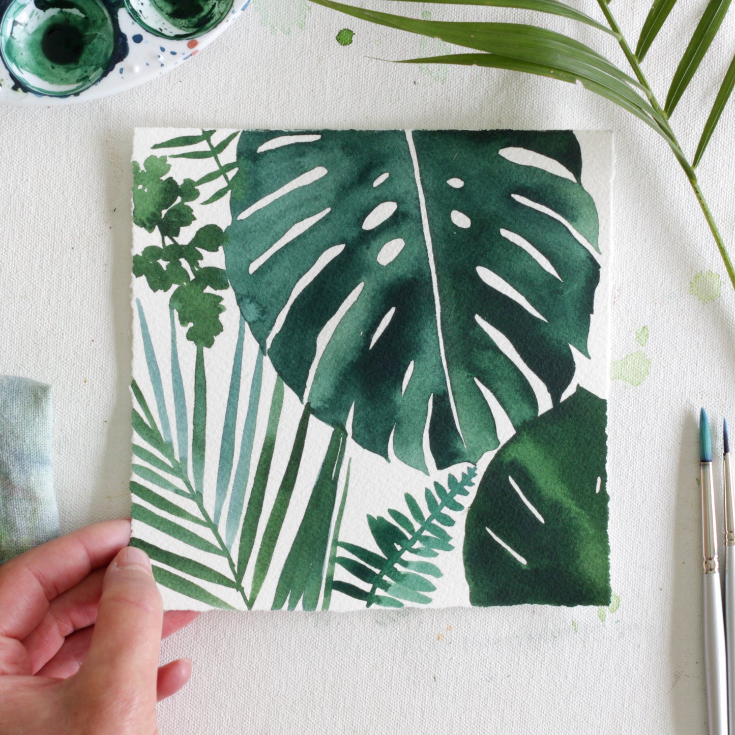 Jungle Chic: Painting Tropical Plants in Watercolor • November 13