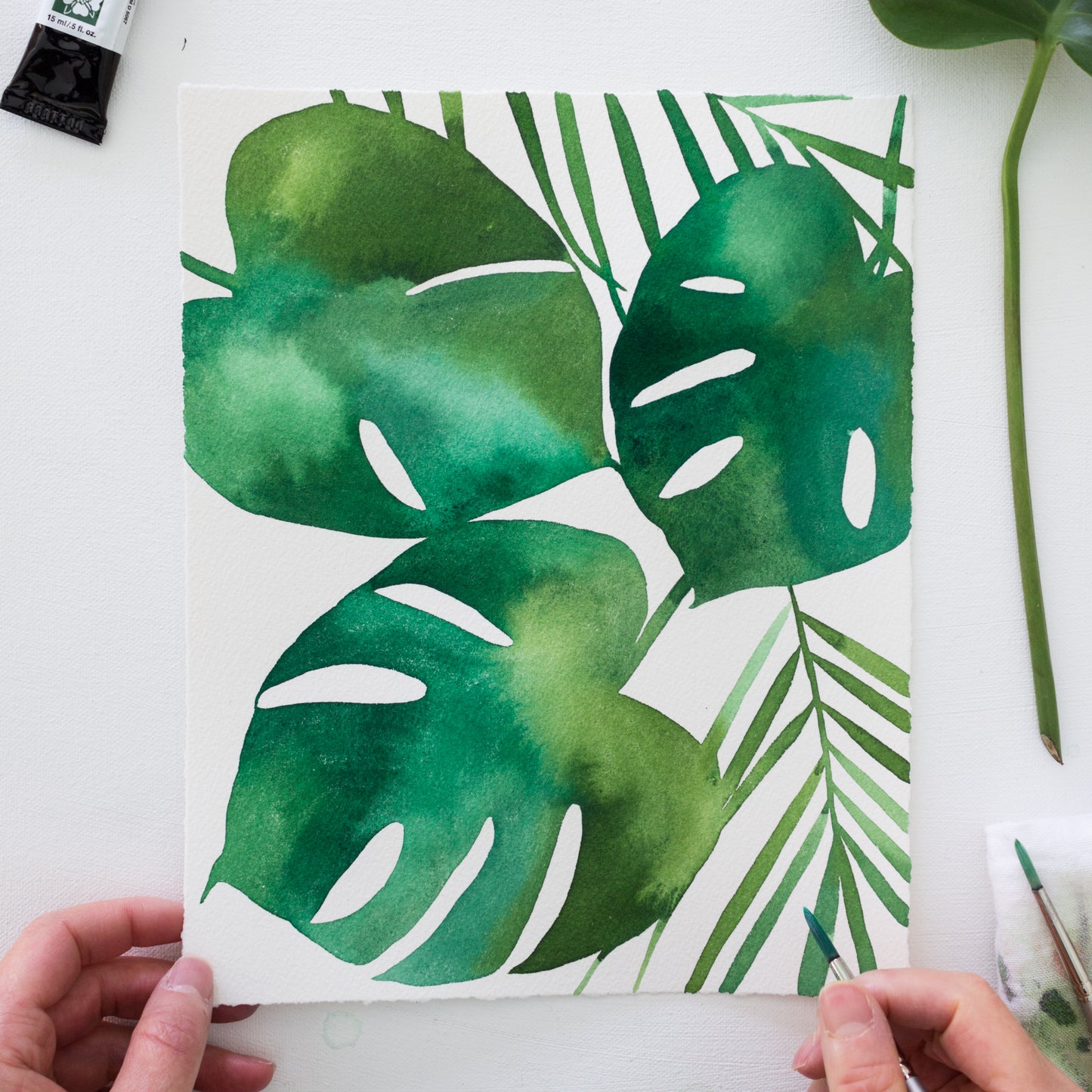 Jungle Chic: Painting Tropical Plants in Watercolor • November 13