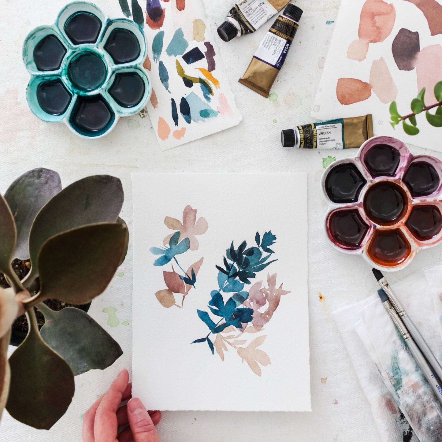 Intro to Watercolor: Essential Techniques & Your First Paintings • July 18