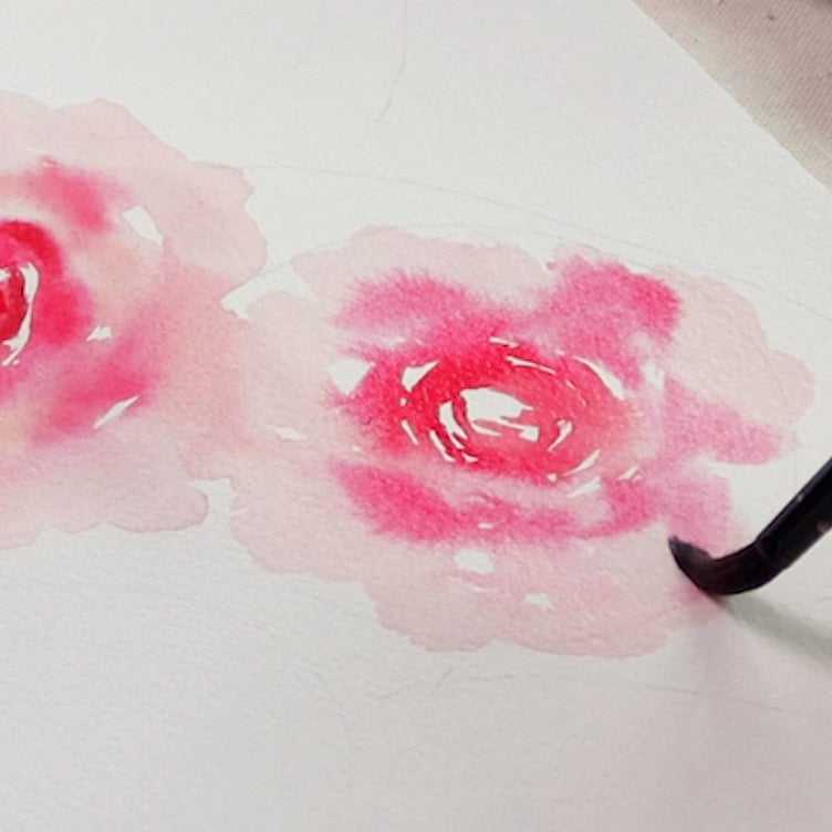 Radiant Roses in Watercolor: Painting with Modern, Loose and Expressive Strokes