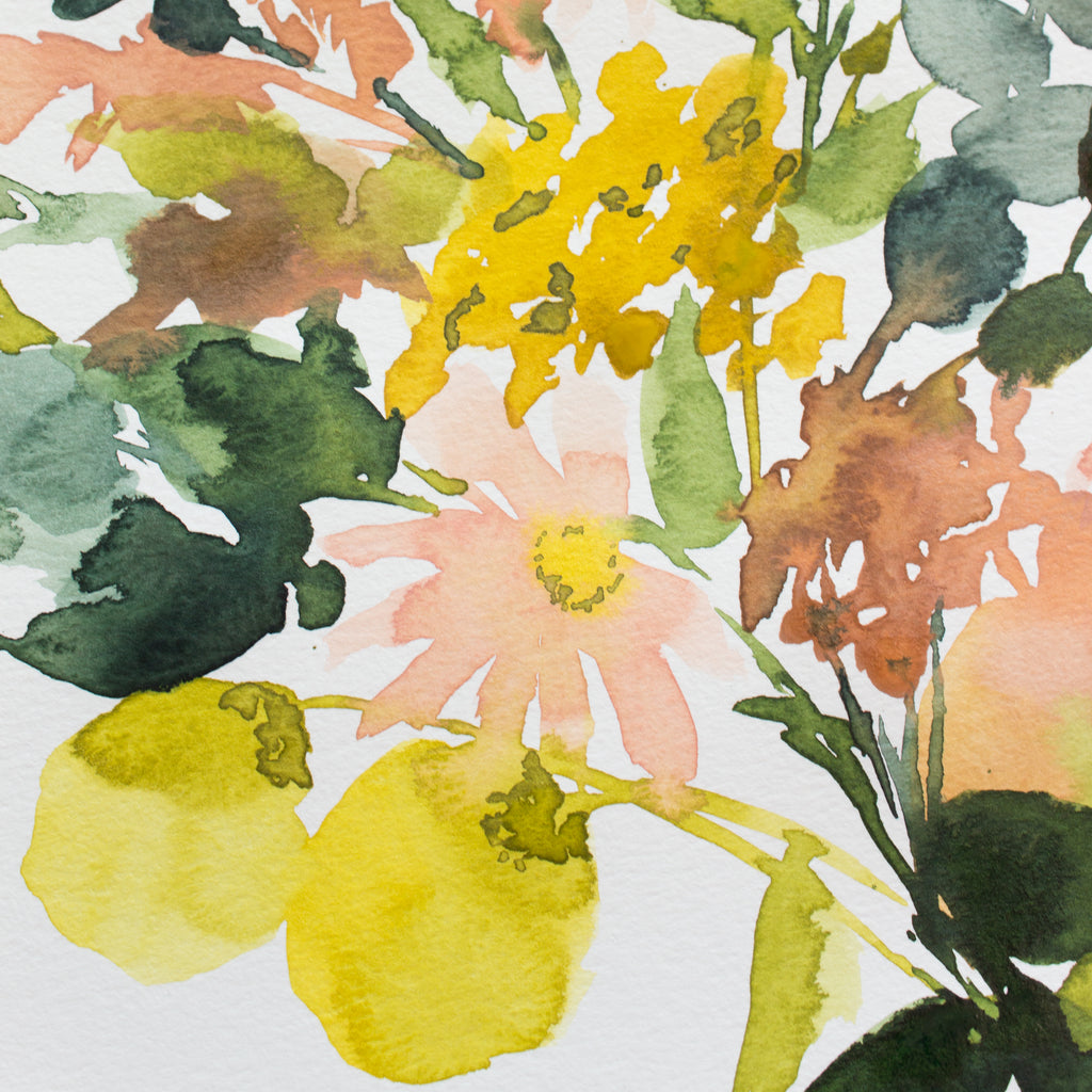 "Meadow Floral Bouquet" Print